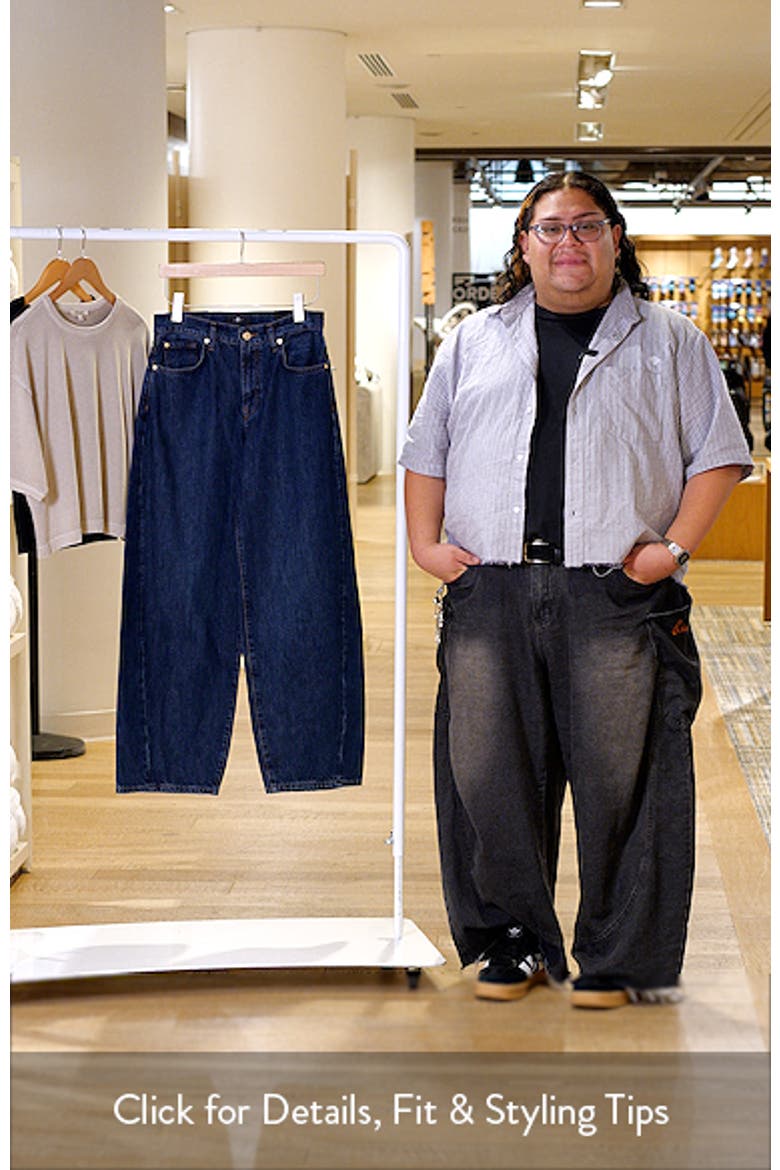 Bonnie Twist Seam Barrel Jeans video