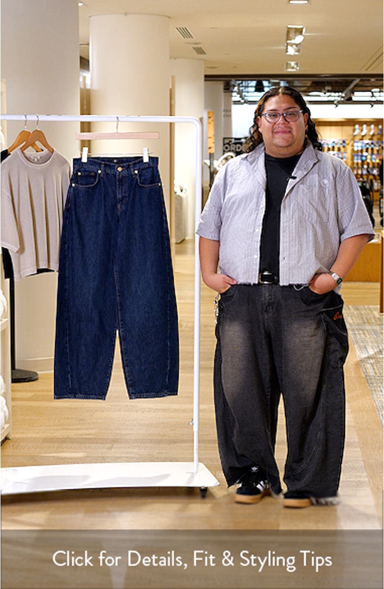 Bonnie Twist Seam Barrel Jeans, sales video thumbnail