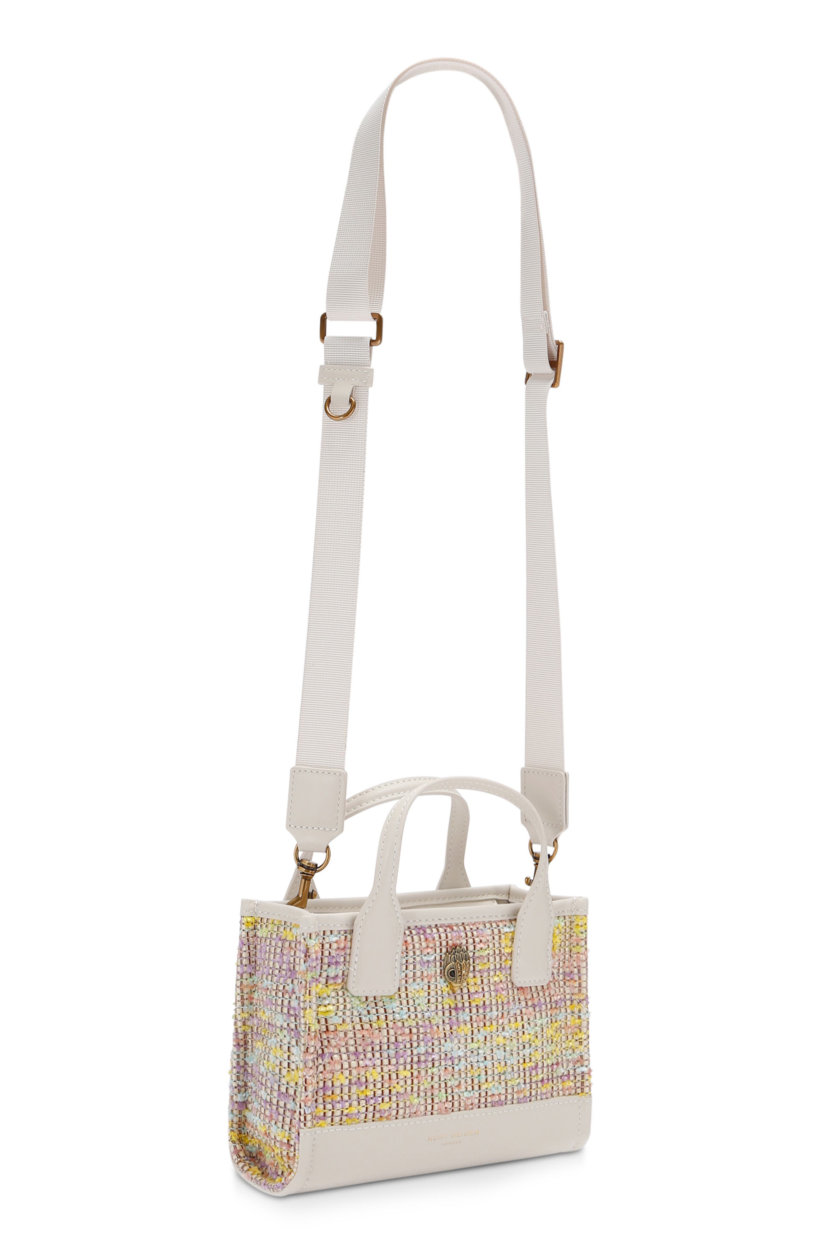 XS Raffia Shapper Tote, Alternate, color, OPEN WHITE