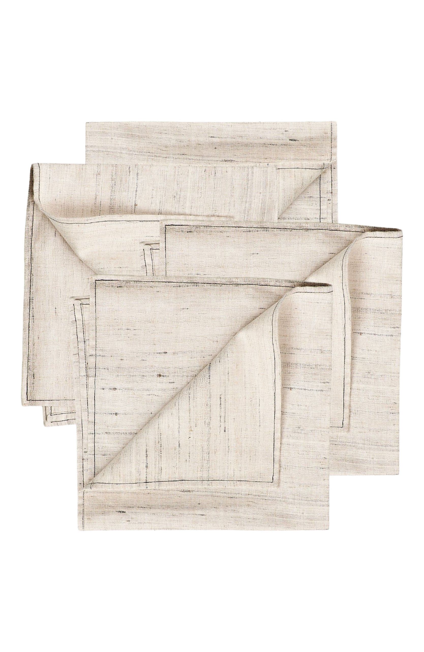 Studio Variously Kora Peace Silk Napkin - Thumbnail 2