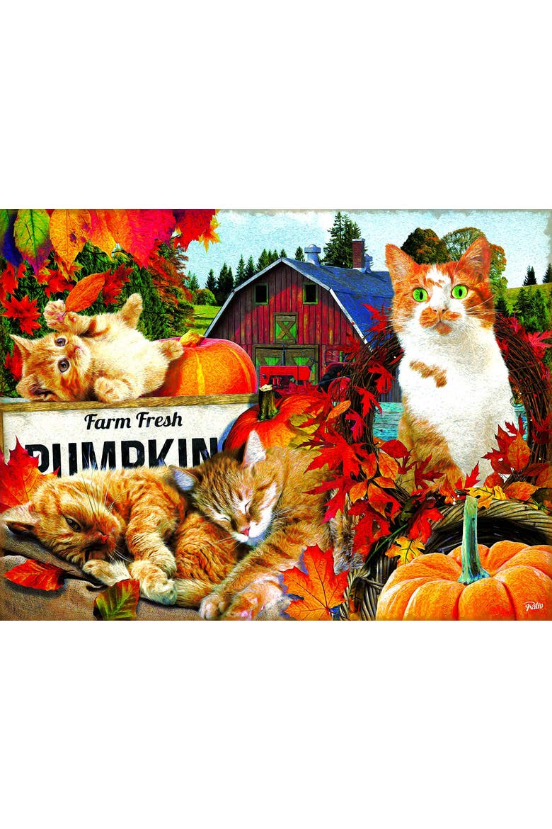 Farm Fresh Pumpkins 300 piece Jigsaw Puzzle for Adults, Alternate, color, Multicolor