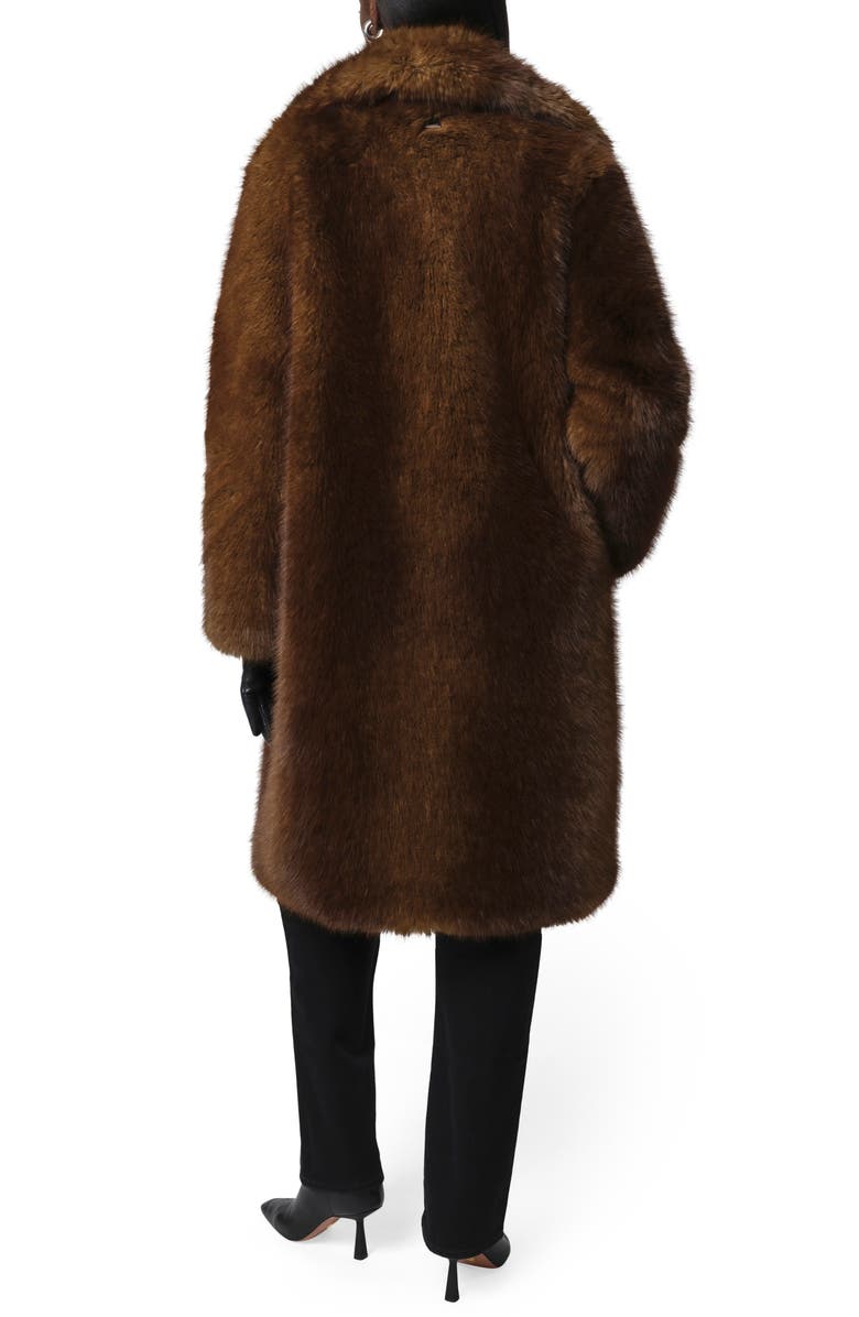 Apparis Steffi Faux Fur Coat, Alternate, color, Mink