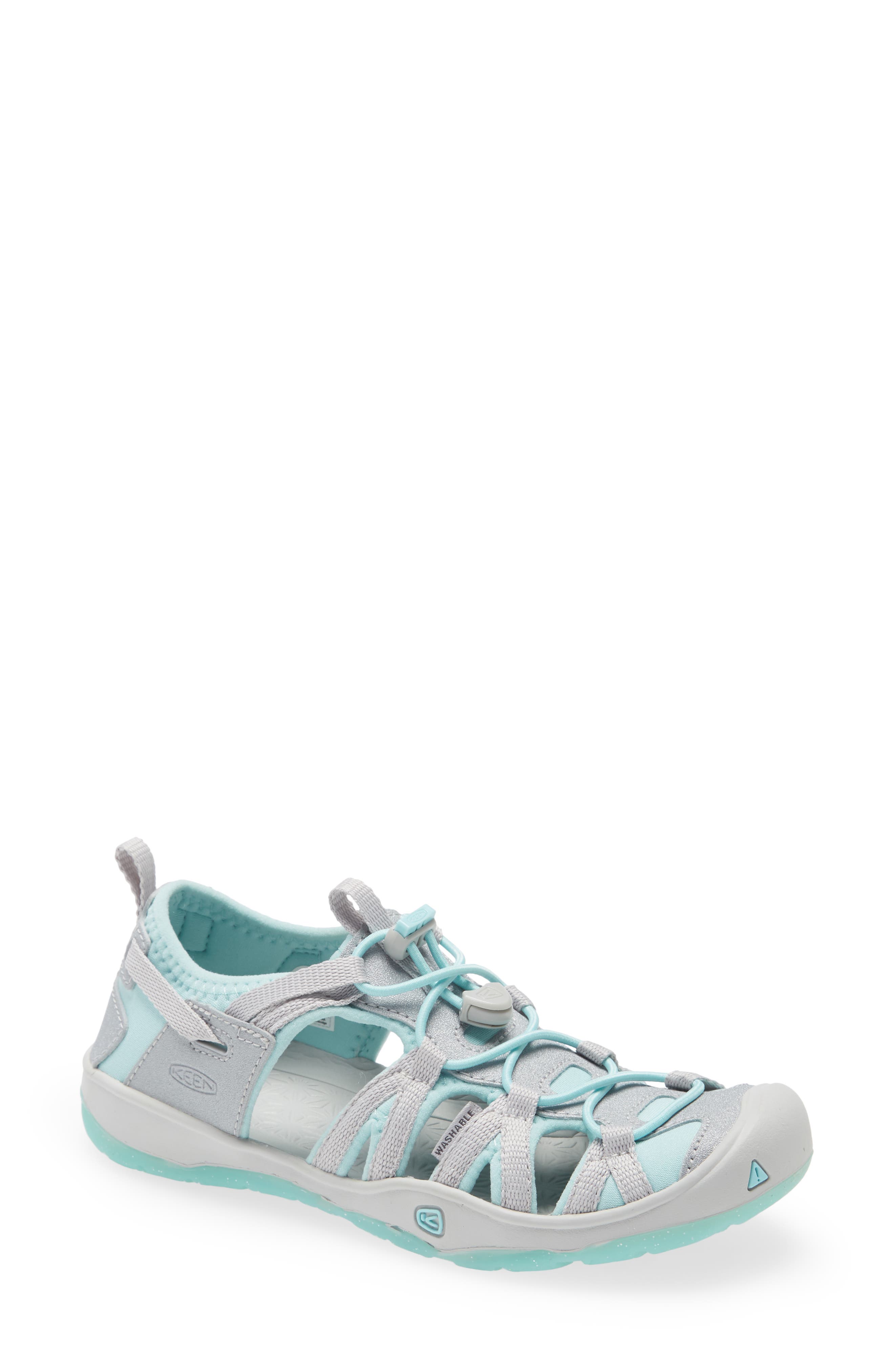 Moxie Water Friendly Sandal, Main, color, BLUE TINT/ VAPOR