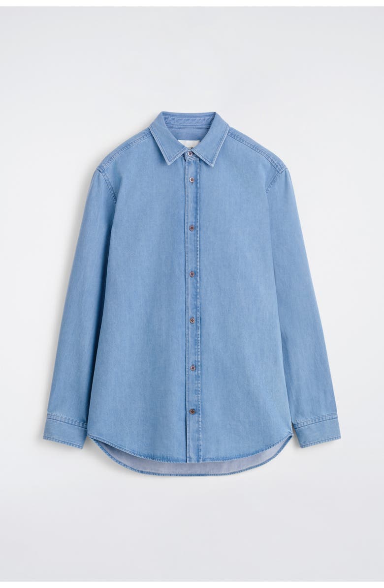 COS Denim Shirt, Alternate, color, Blue