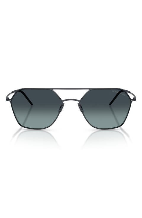 54mm Square Sunglasses