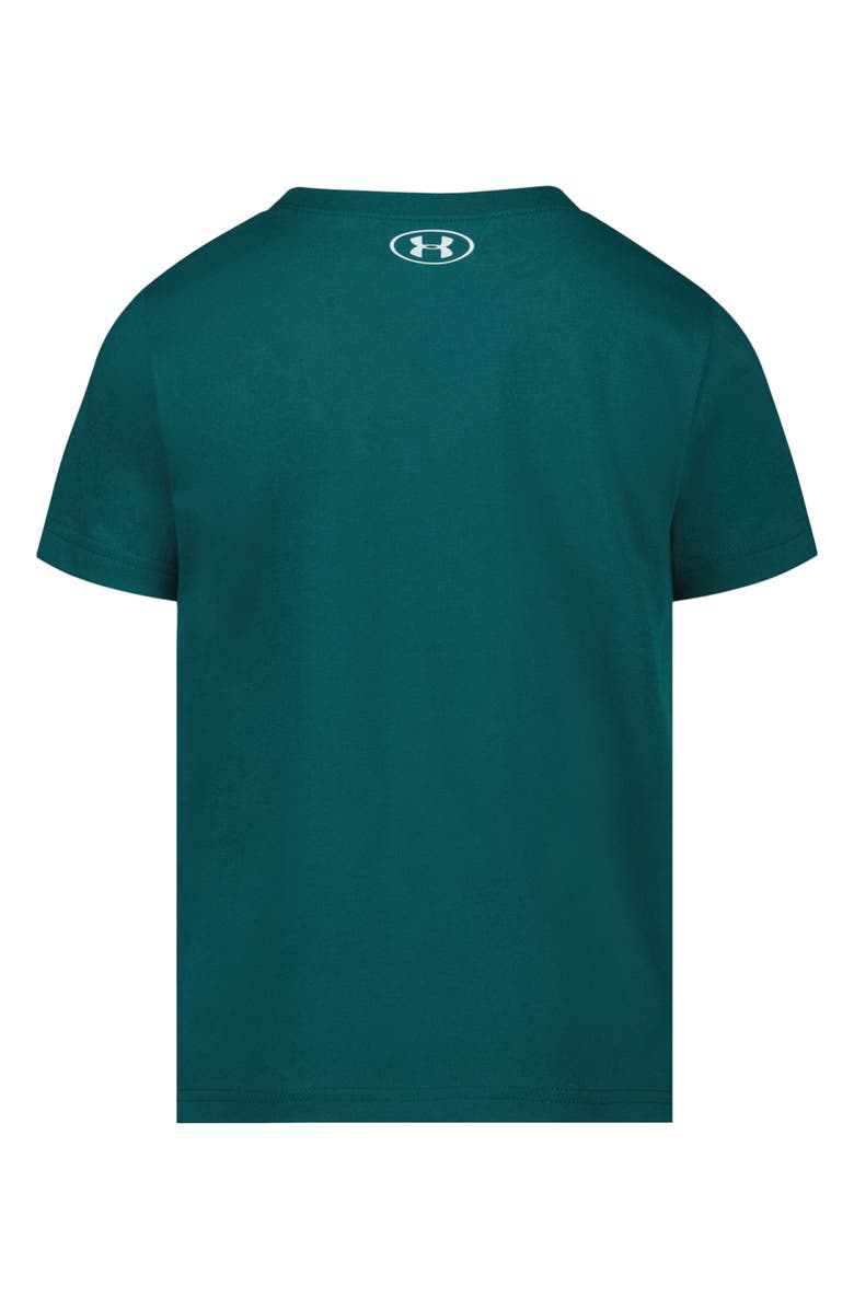 Under Armour Kids' Character Doodle Cotton Blend T-Shirt, Alternate, color, Rack Green