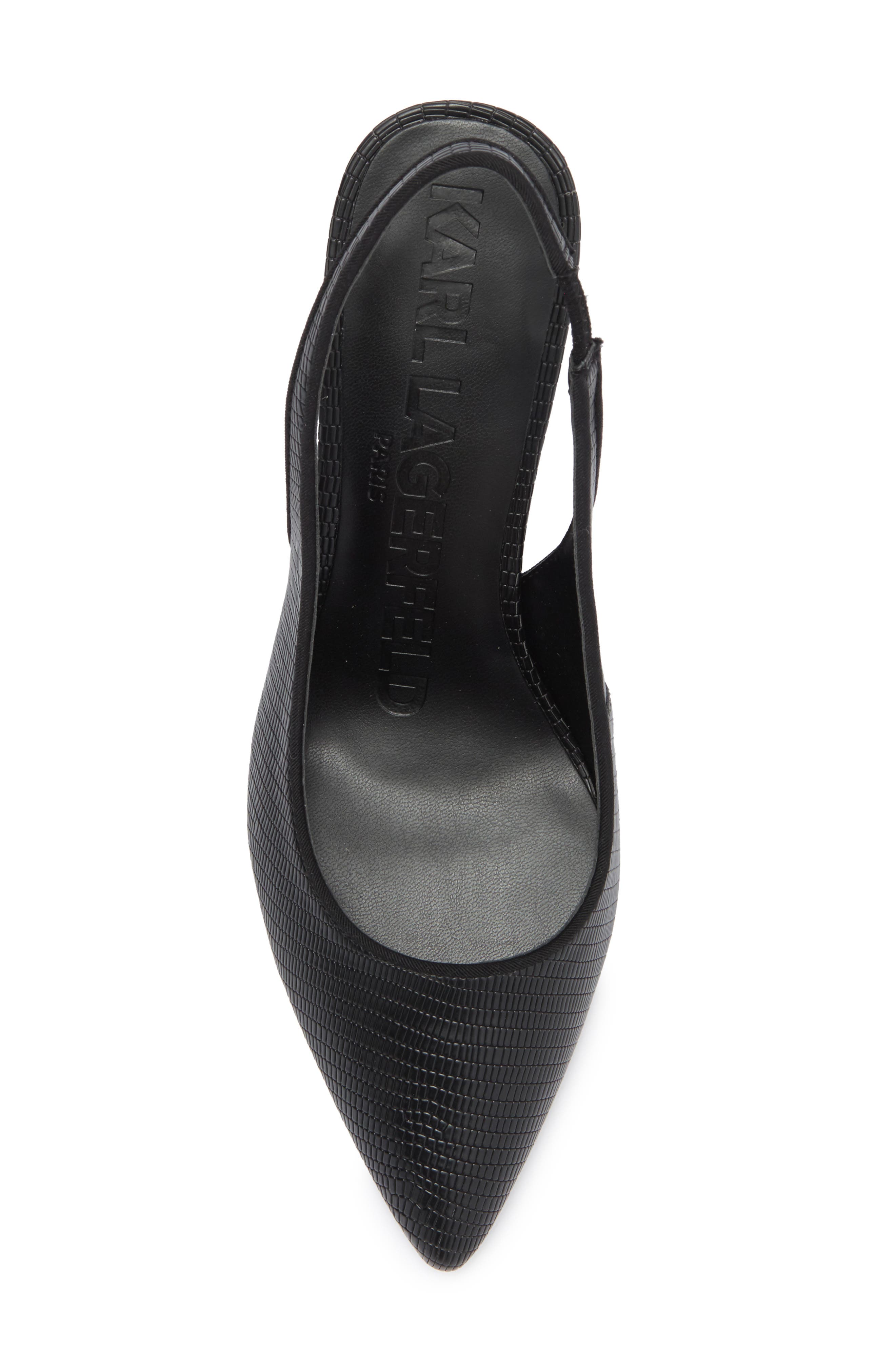 KARL LAGERFELD PARIS Glora Slingback Pump, Alternate, color, 