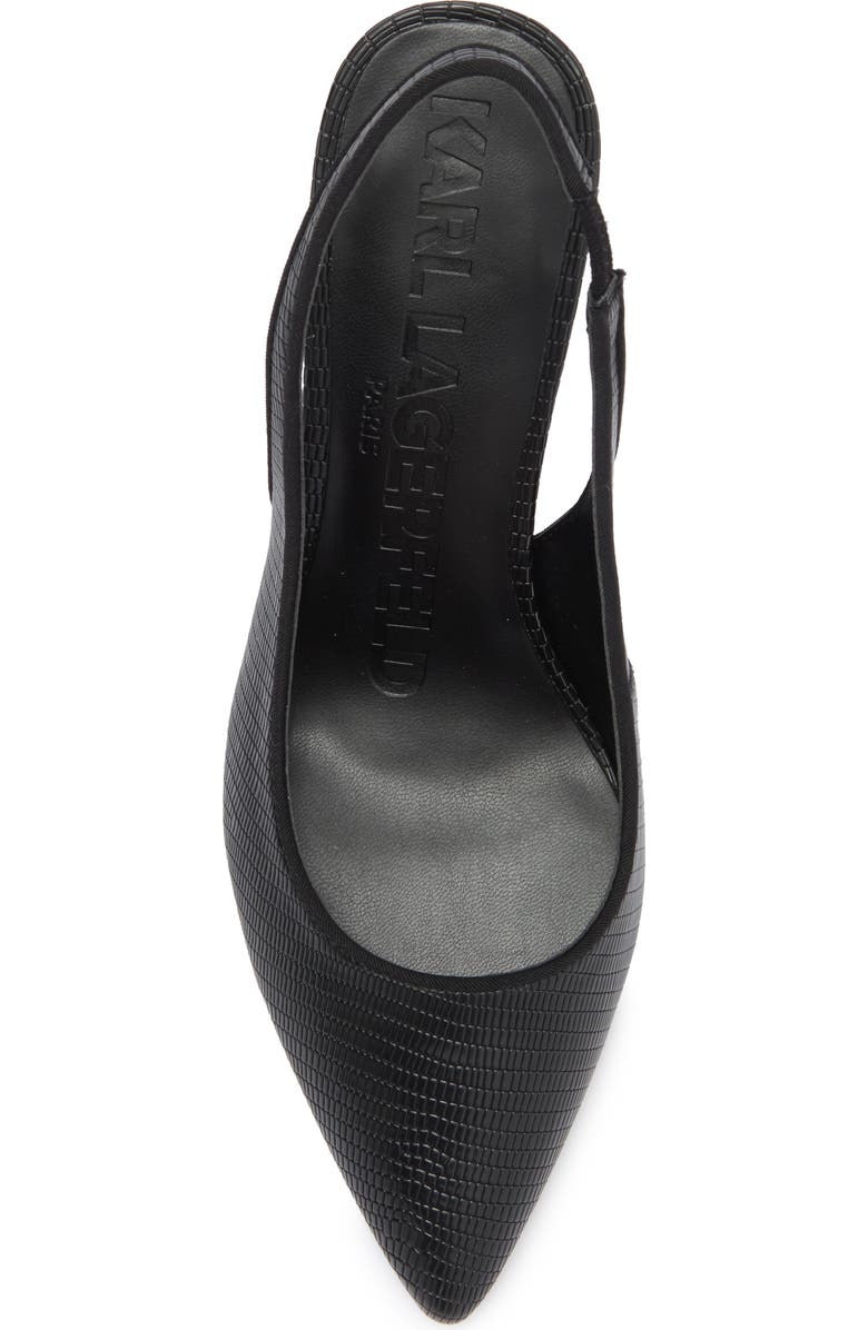 KARL LAGERFELD PARIS Glora Slingback Pump, Alternate, color,