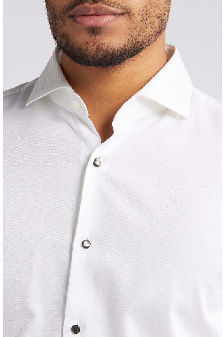 Hank Slim Fit Tuxedo Shirt, Alternate, color, WHT