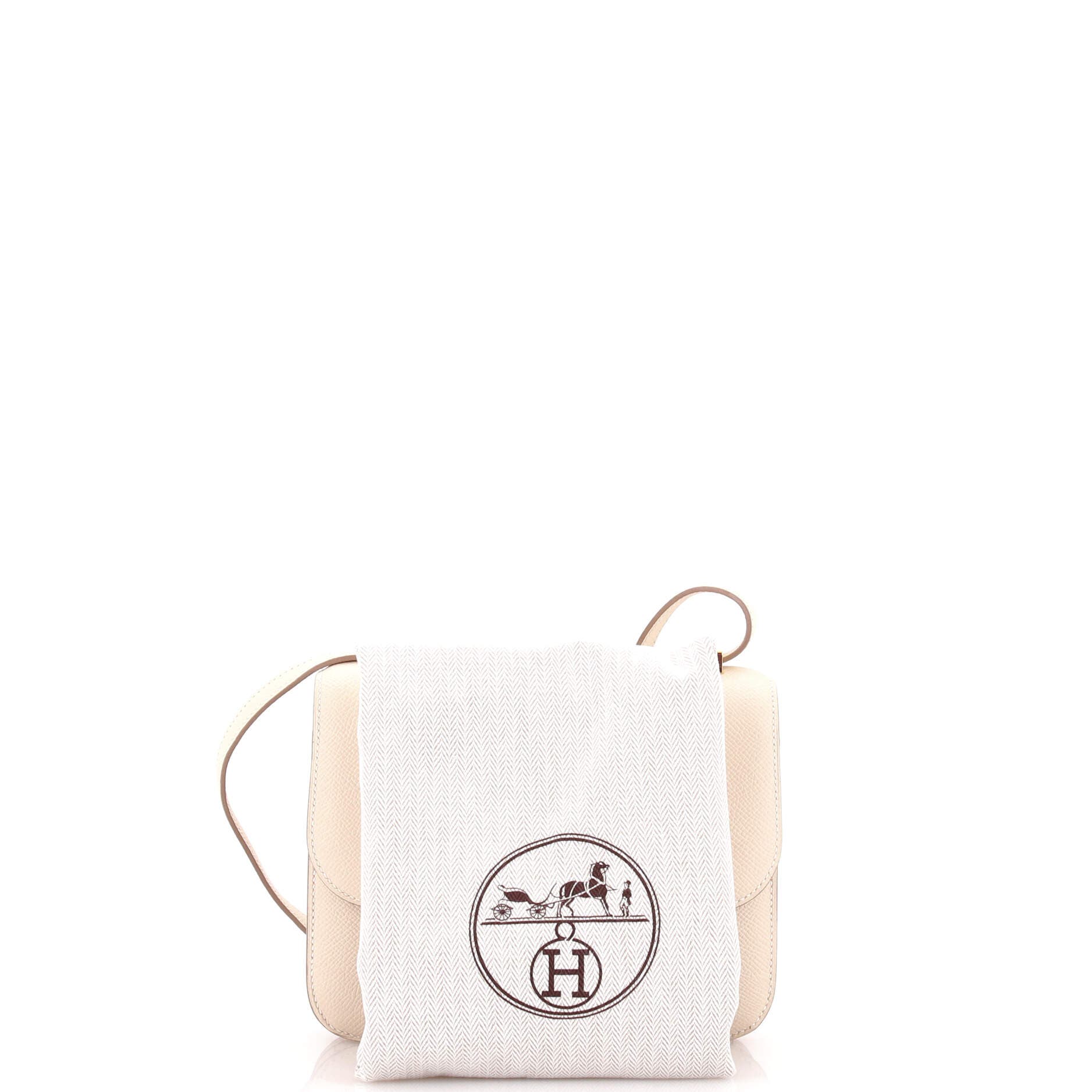 Constance Bag Epsom 18, Alternate, color, White