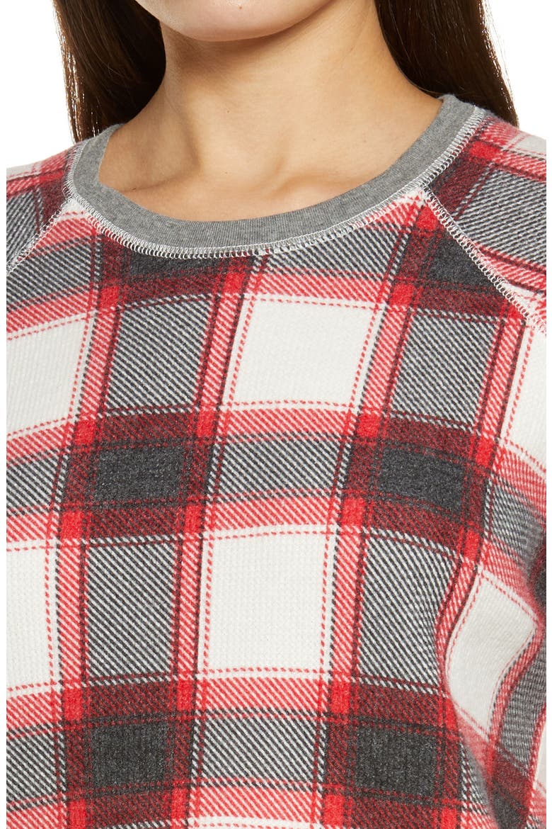 Thermal Pajamas, Alternate, color, RED
