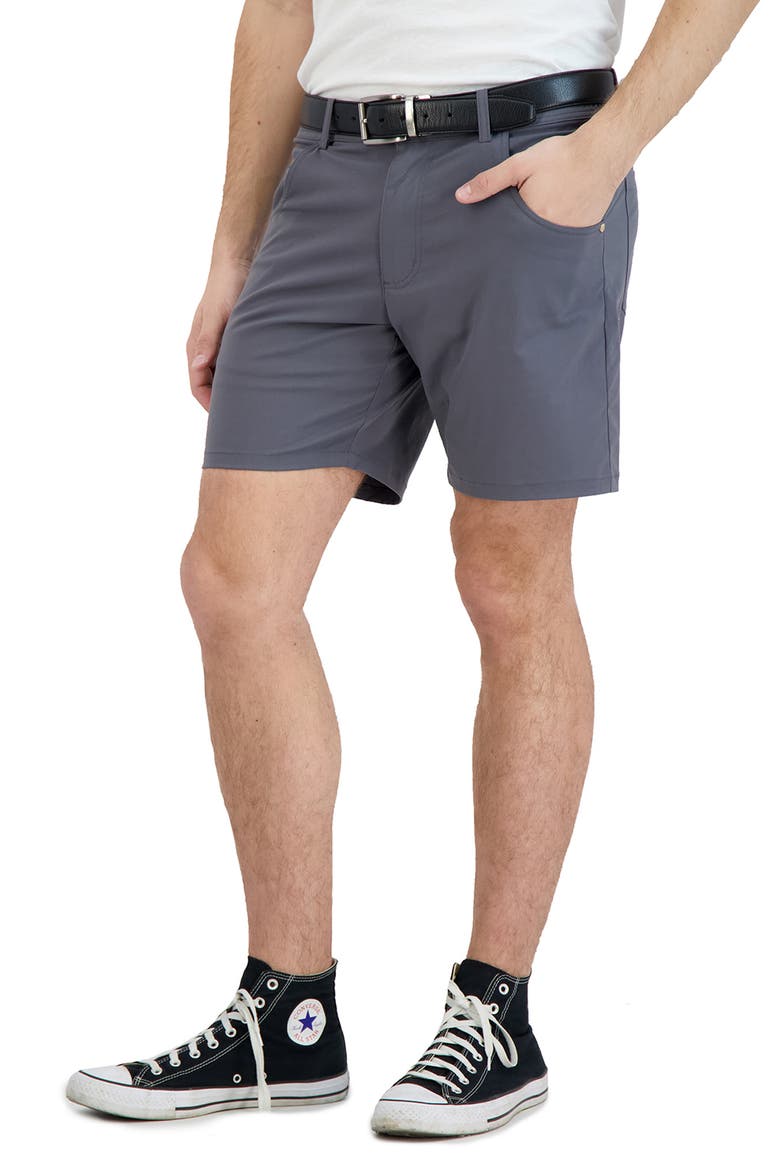 Everyday Stretch Chino Shorts, Alternate, color, GREY