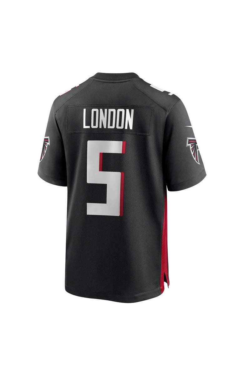 Nike Men's Nike Drake London Black Atlanta Falcons Player Game Jersey, Alternate, color, Black