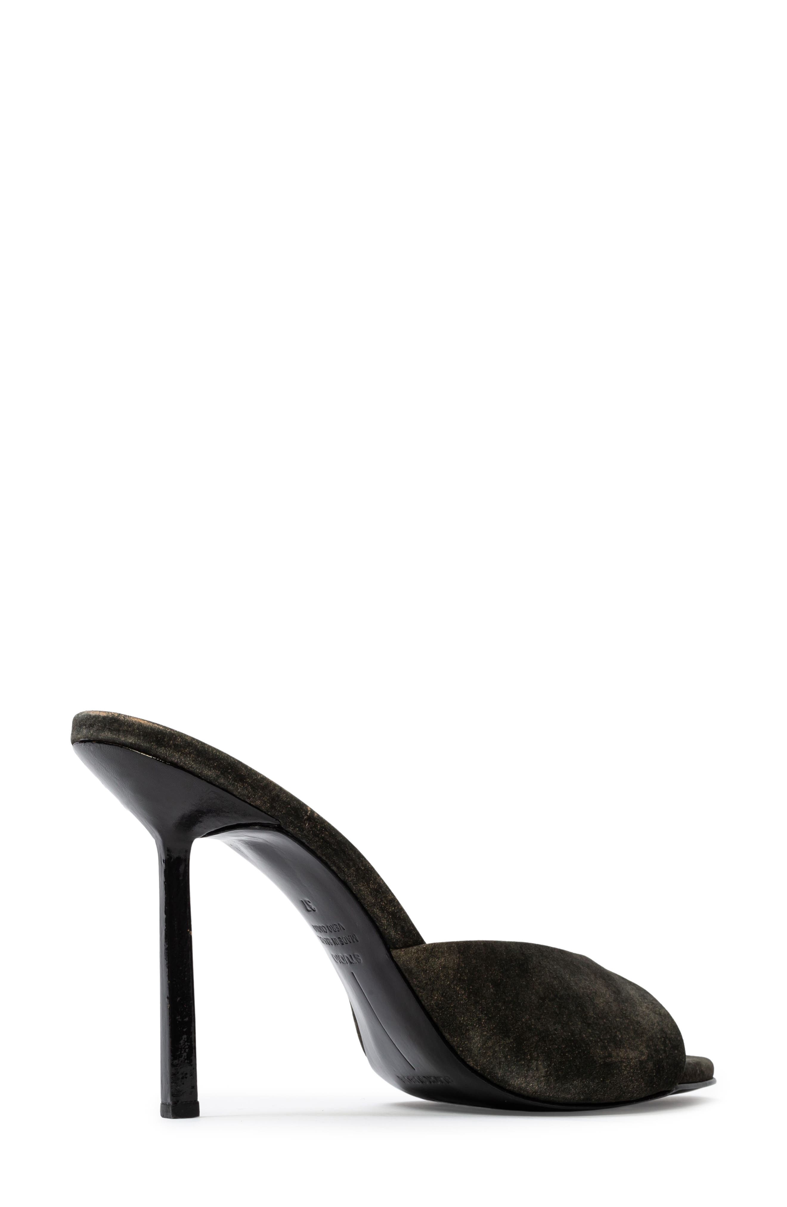 BLACK SUEDE STUDIO Nori 100 Sandal, Alternate, color, Dark Brown