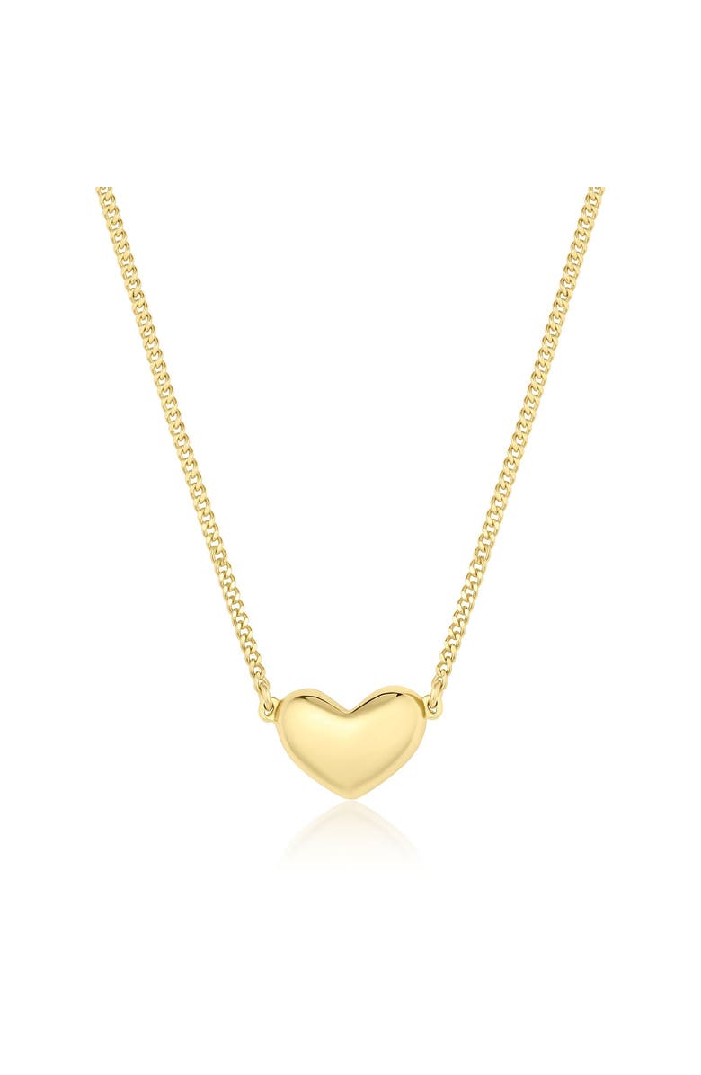 Set & Stones Mila Heart Necklace, Main, color, Gold