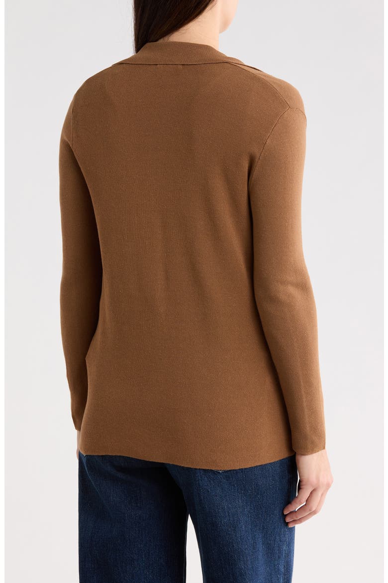 Boyfriend Cardigan Sweater, Alternate, color, MOCHA