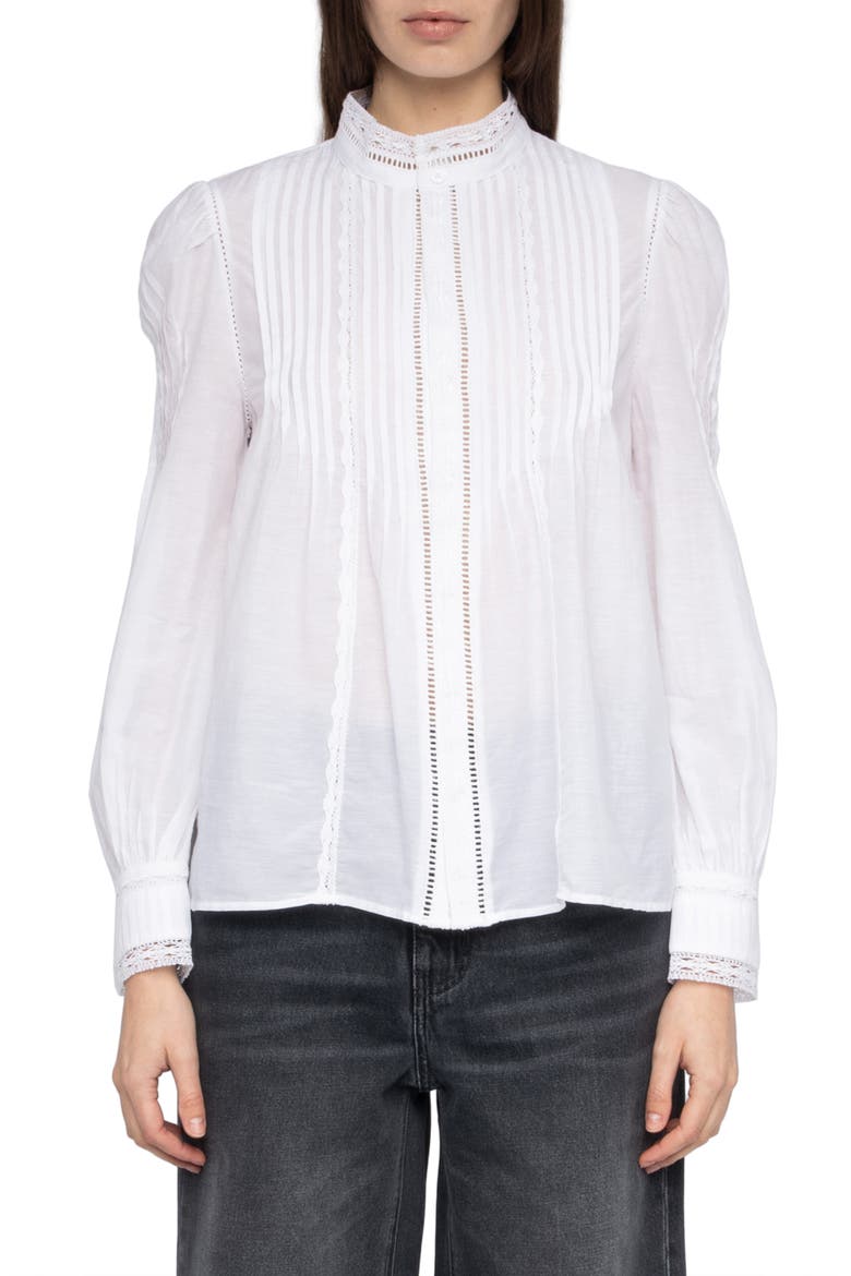 Timz Tomboy Button-Up Shirt, Main, color, JUDO