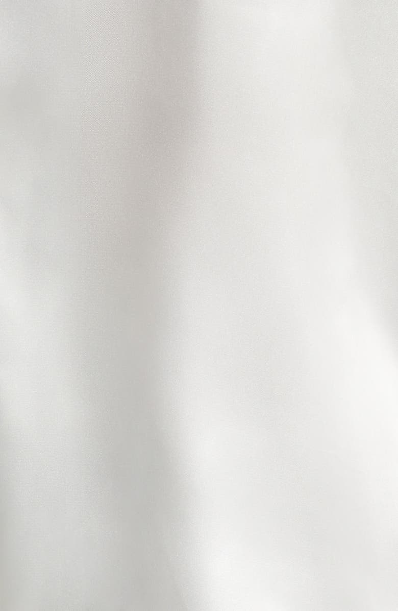 In Bloom by Jonquil Feather Trim Satin Pajamas, Alternate, color, 