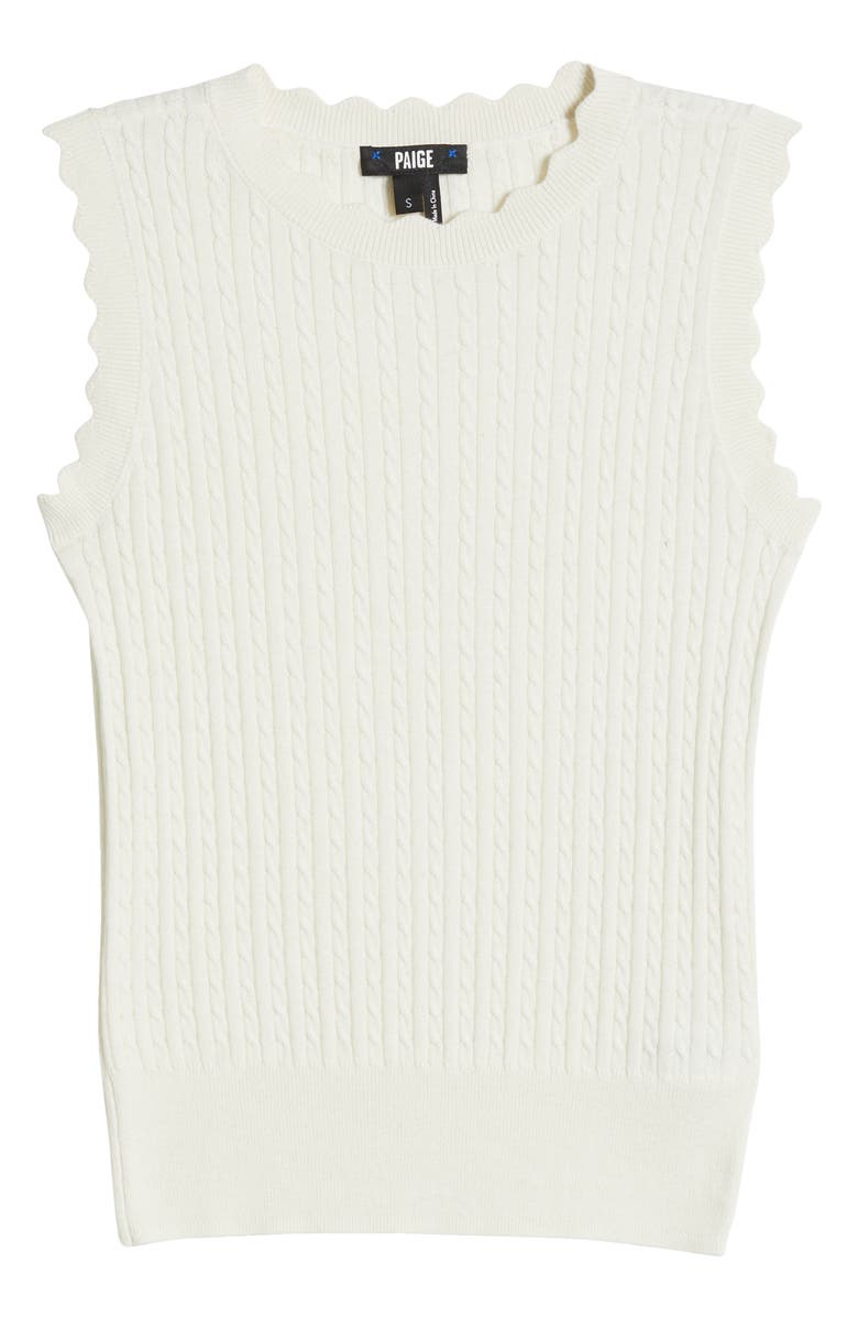 PAIGE Syrie Tank, Alternate, color, Ivory