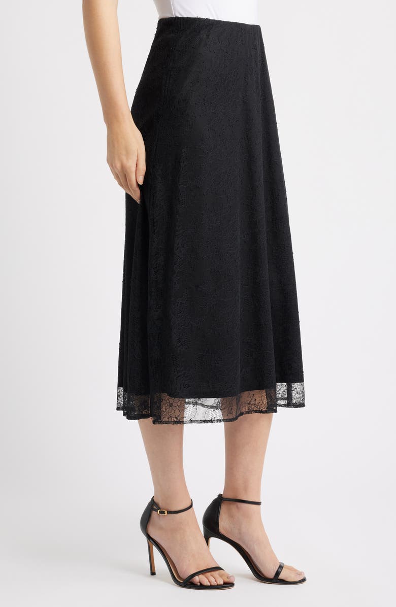 Anne Klein Lace A-Line Skirt, Alternate, color, 