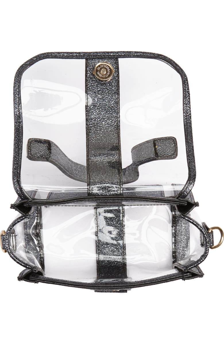 Knotty Translucent Top Handle Satchel, Alternate, color,