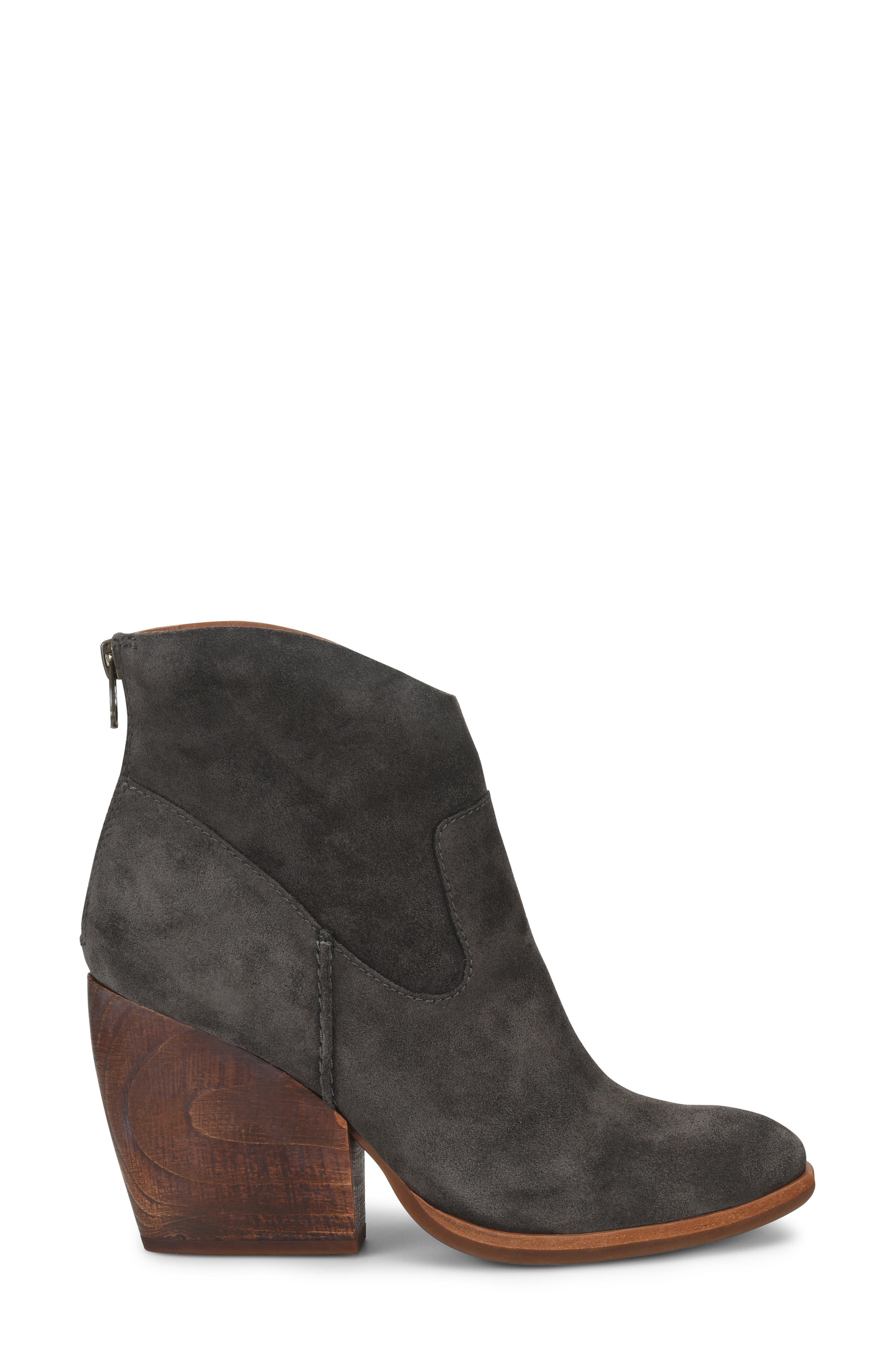 Lapra Bootie, Alternate, color, GREY SUEDE