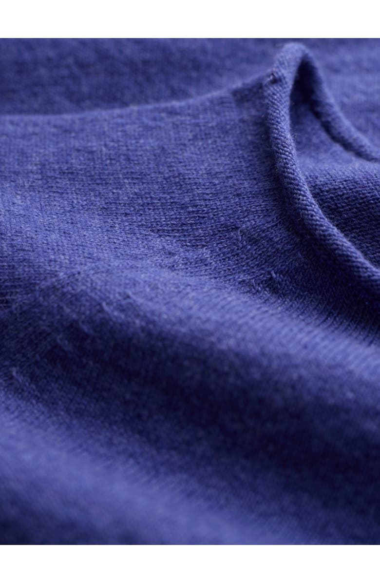 Celtic & Co. Supersoft Boat Neck Sweater, Alternate, color, Indigo