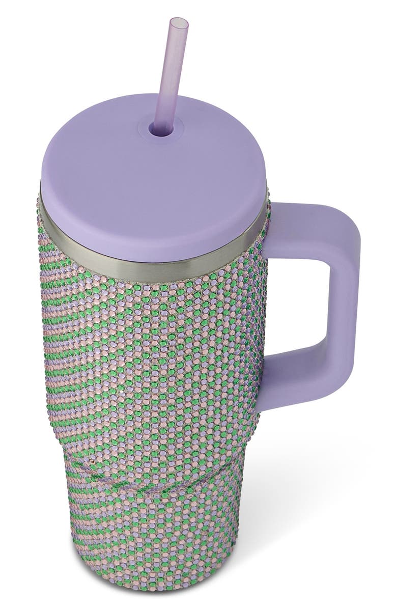 Core Home Rhinestone Tumbler, Alternate, color, Multi Purple