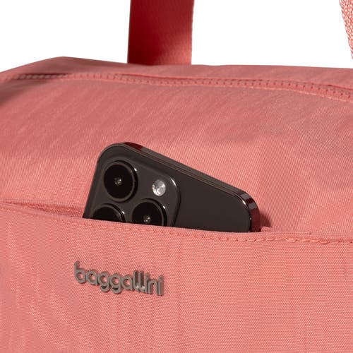 Baggallini Large Carryall Weekender Tote Bag In Terracotta