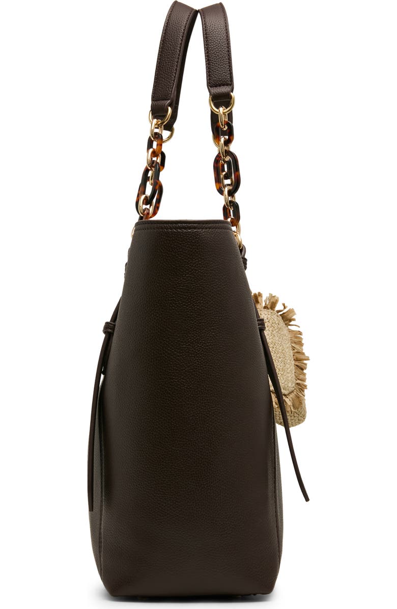 Anne Klein Medium Tote, Alternate, color, Espresso