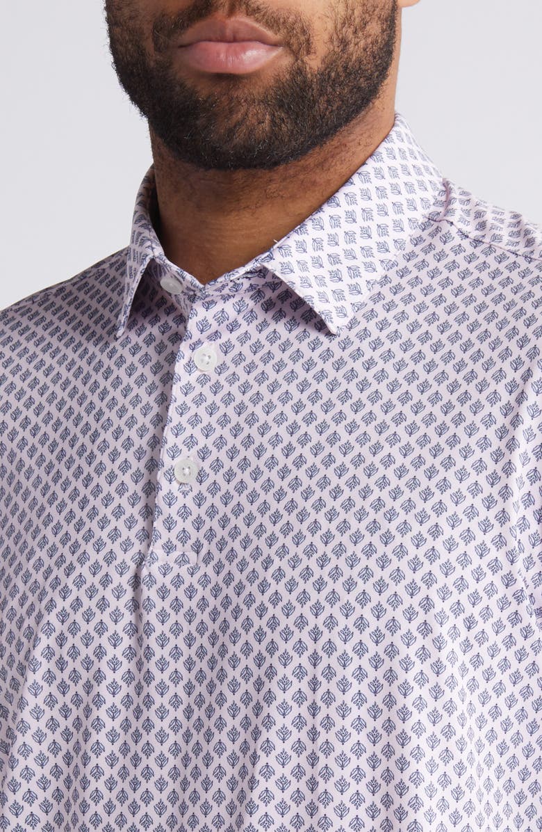 Mizzen+Main Versa Botanic Print Performance Polo, Alternate, color,