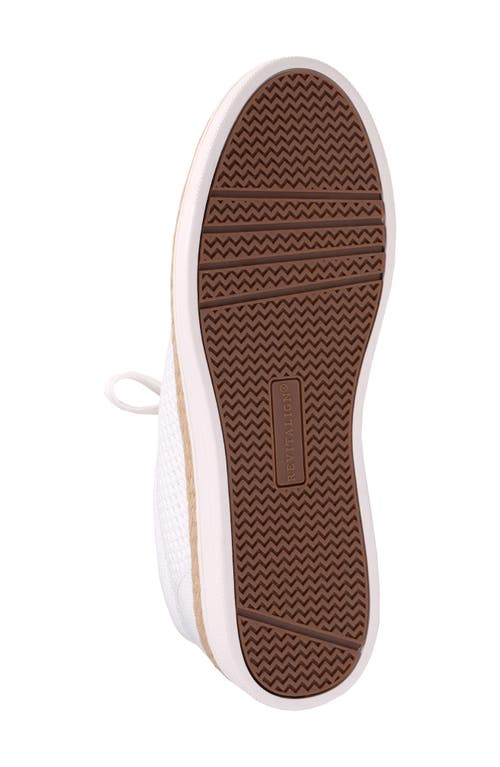 Revitalign Macey Perforated Sneaker In White