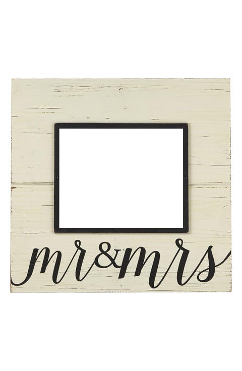 Mr & Mrs Picture Frame