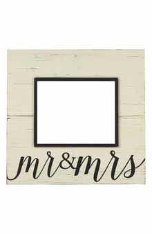 Mud Pie Mr & Mrs Picture Frame