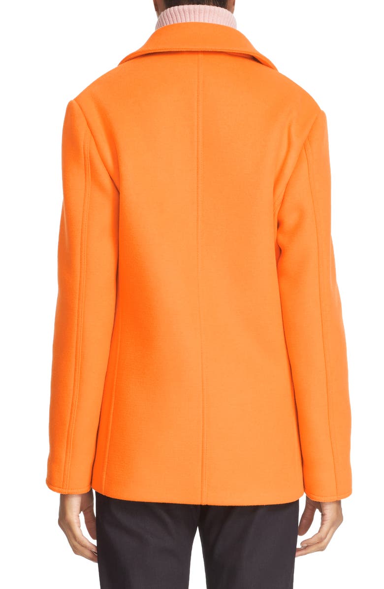 Tomas Maier Wool Blend Peacoat, Alternate, color,