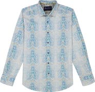 Robert Graham Fuerteventura Knit Button-Up Shirt