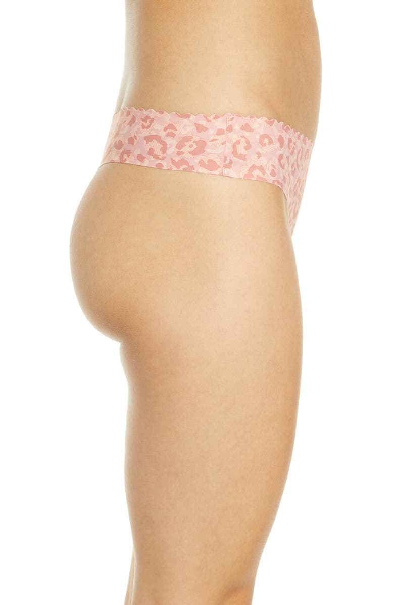 Knix Essential Scallop Thong, Alternate, color, 