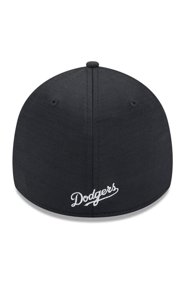 New Era Men's New Era  Black Los Angeles Dodgers 2024 Clubhouse 39THIRTY Flex Fit Hat, Alternate, color, 
