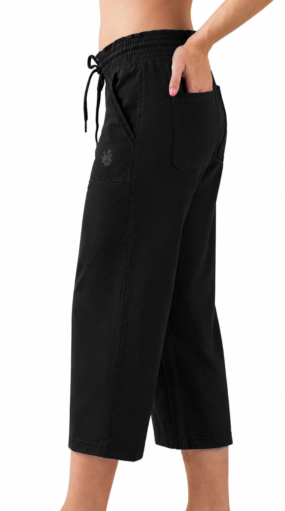 UV Skinz Everyday Wide Leg Capris (Women) | Nordstrom