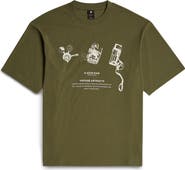 G-STAR Archive Boxy Organic Cotton Graphic T-Shirt