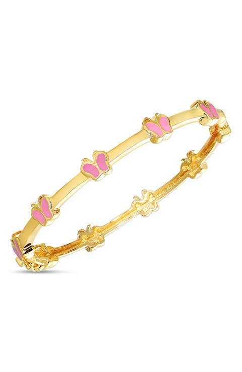 Kids' Butterfly Station Bangle