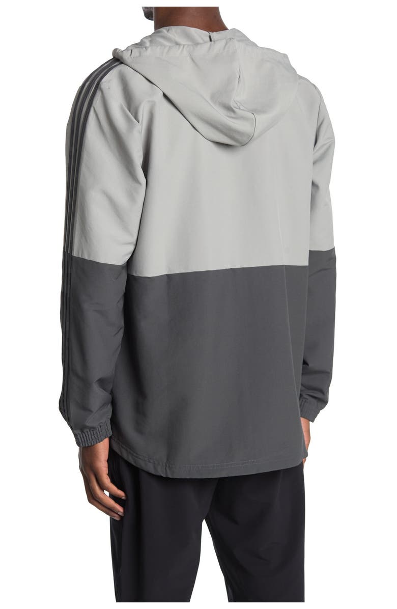 adidas Essentials 3-Stripes Windbreaker, Alternate, color,