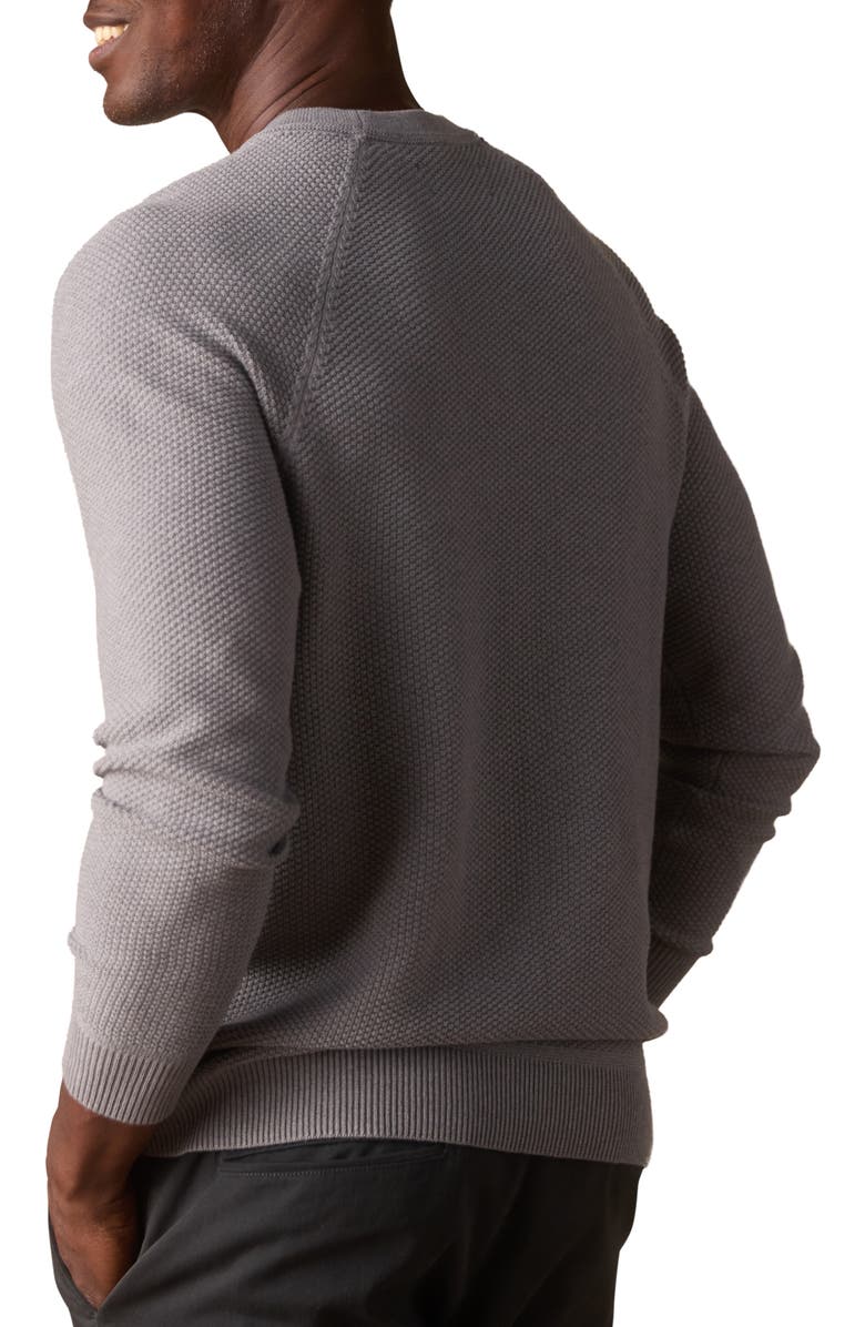 The Normal Brand Coolmax Cotton Blend Sweater, Alternate, color, Greystone