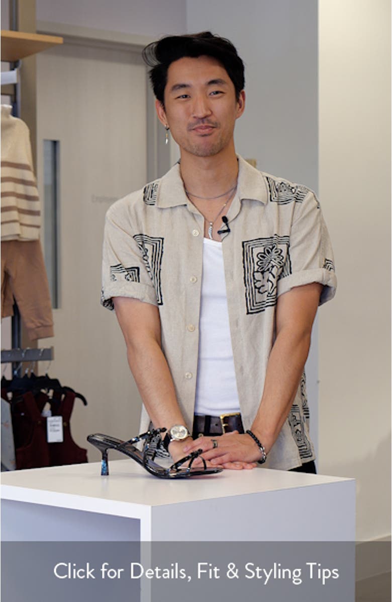 Elisabete Strappy Sandal, sales video thumbnail