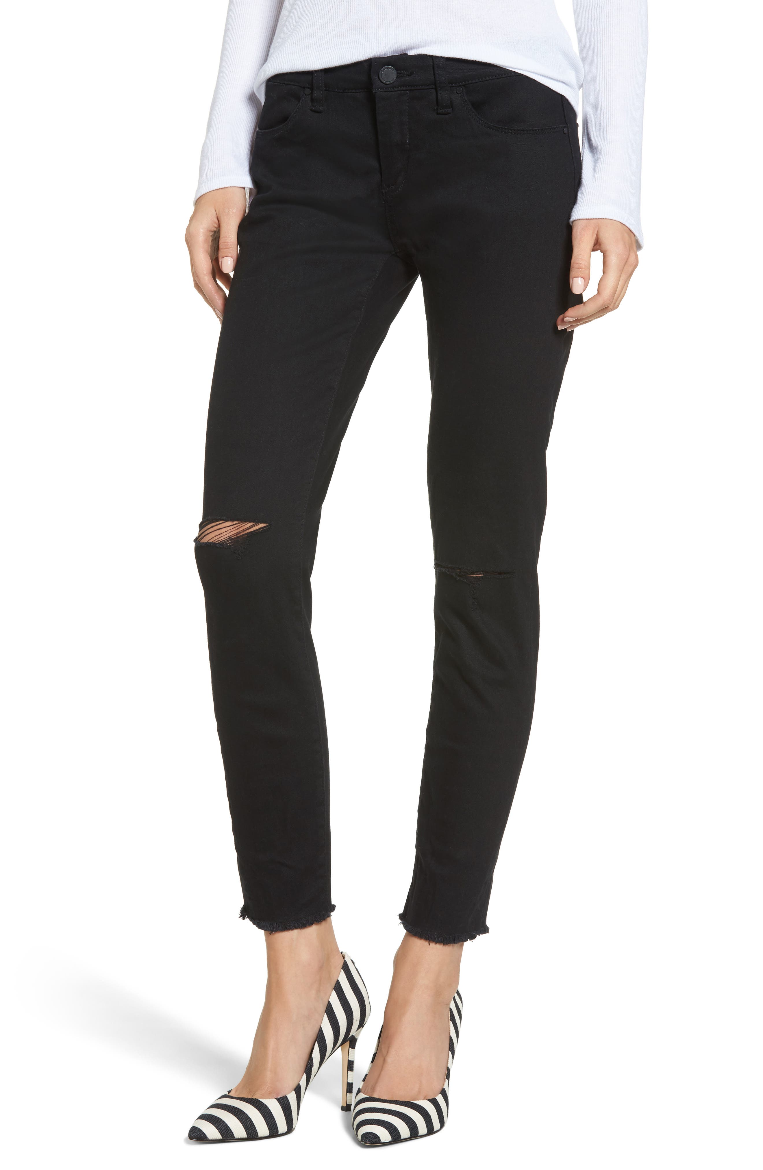 Crazy Train Skinny Ankle Jeans