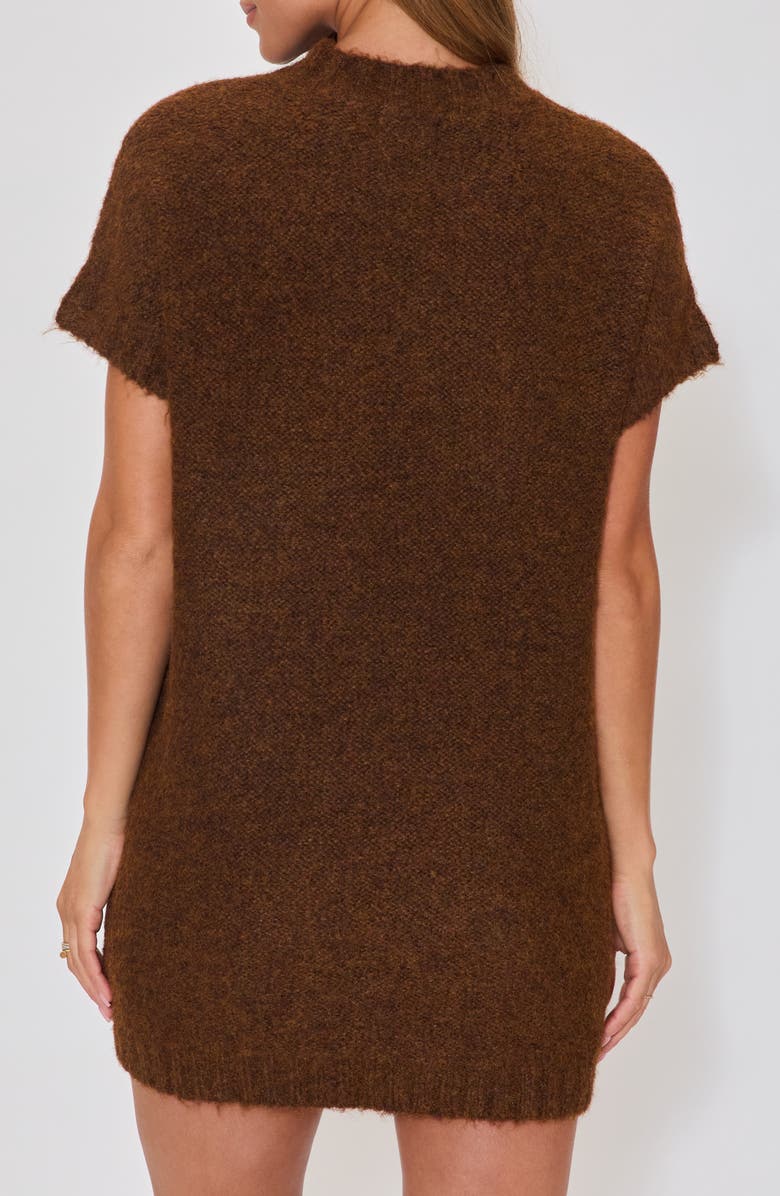 VICI Collection Hot Coco Sweater Minidress, Alternate, color,