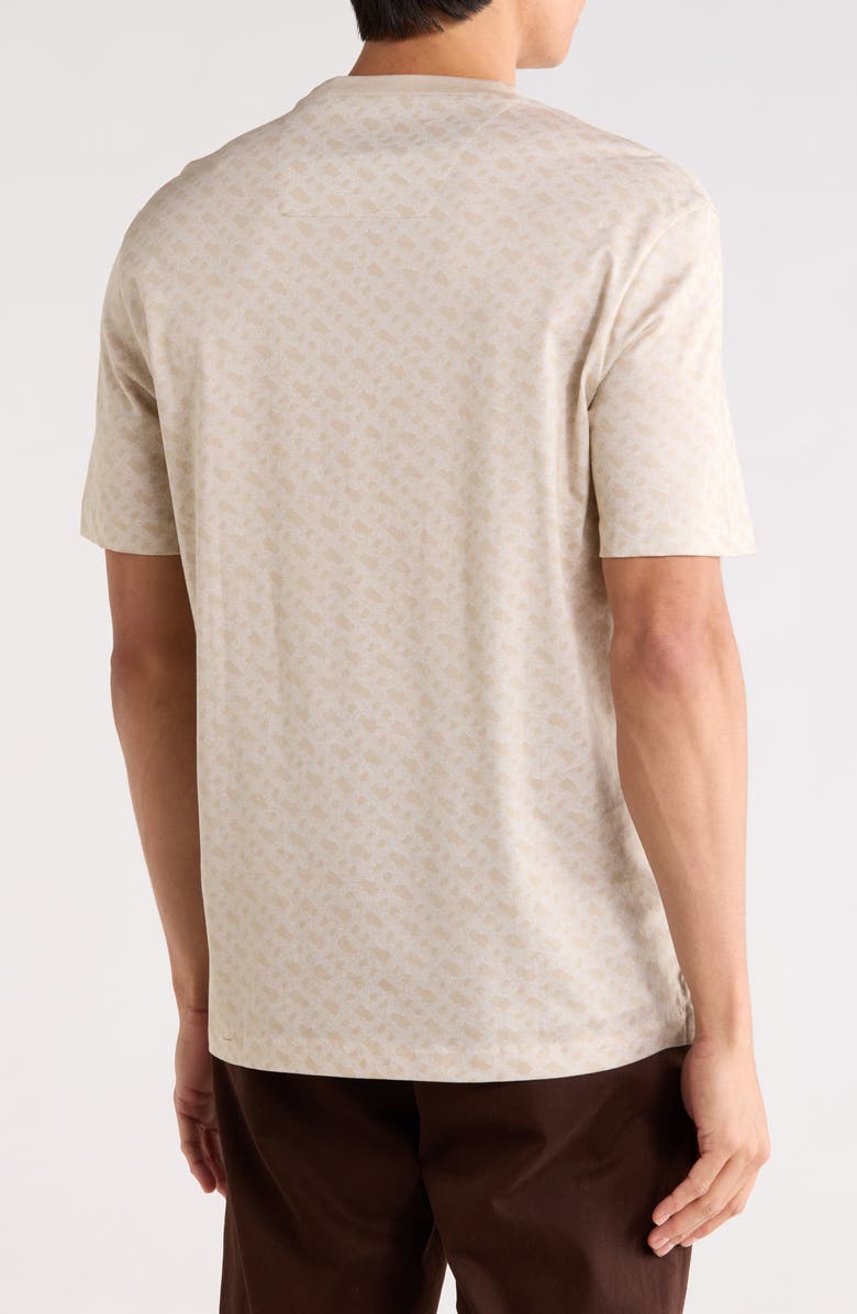 BOSS Taut 80 Cotton Crewneck Top, Alternate, color, Open White