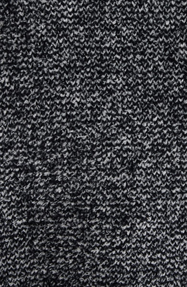 Jacquemus La Maille Curvo Oversize Mock Neck Sweater, Alternate, color, Multi-White