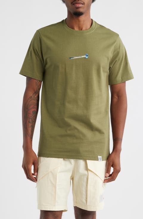 Tough As Nails Cotton Graphic T-Shirt