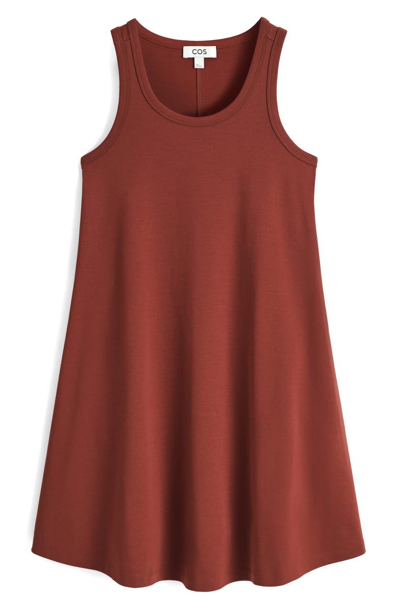 COS Organic Cotton Jersey A-Line Dress, Alternate, color,